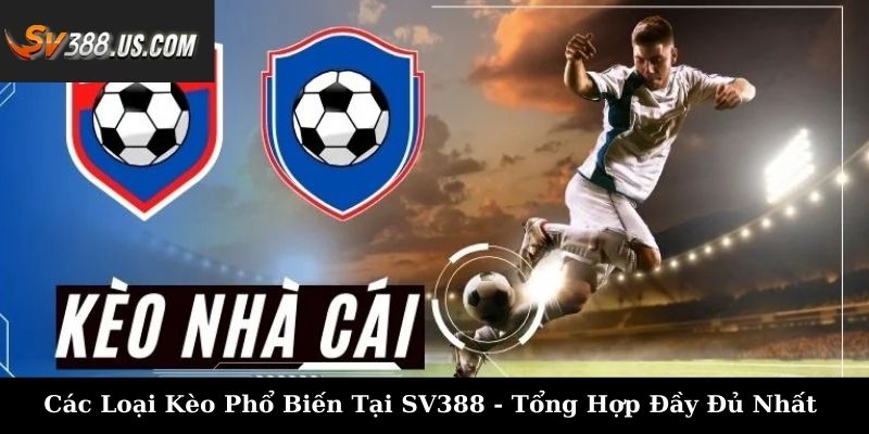 Các Loại Kèo Phổ Biến Tại SV388 - Tổng Hợp Đầy Đủ Nhất