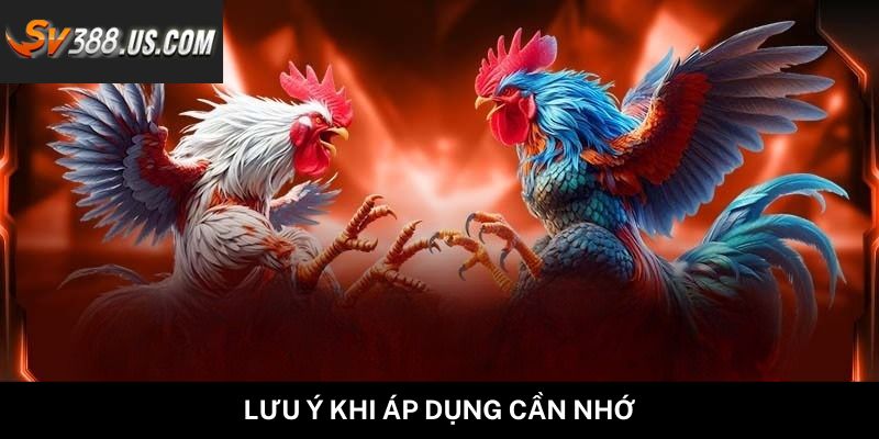 Lưu ý khi áp dụng cần nhớ